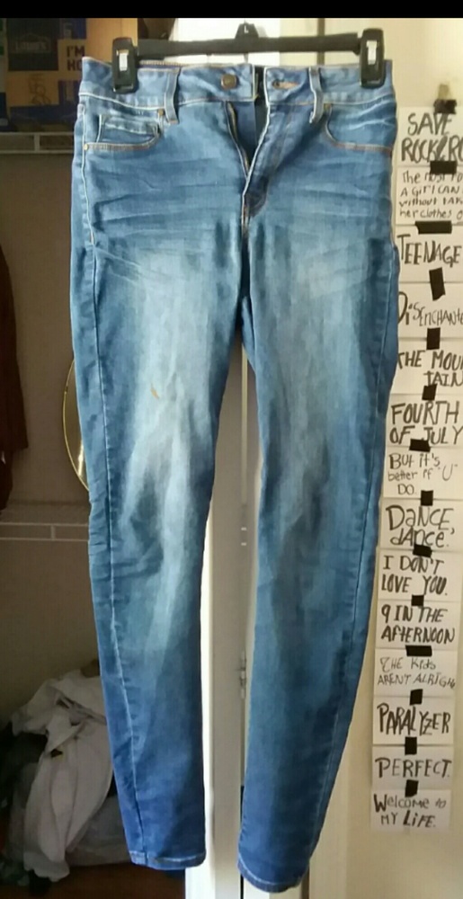 Rewash Brand Straight Skinny Jeans